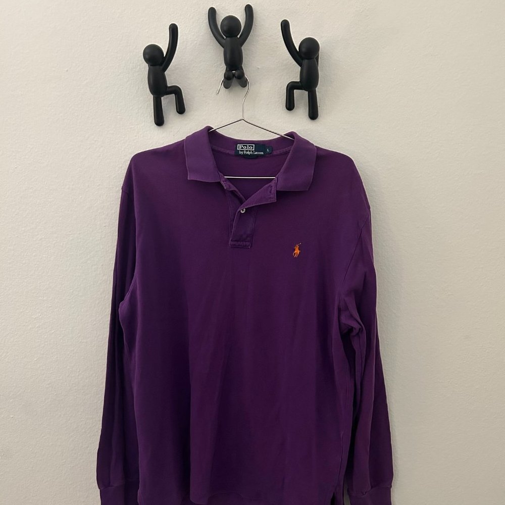 Polo by Ralph Lauren mesh long-sleeve t-shirt